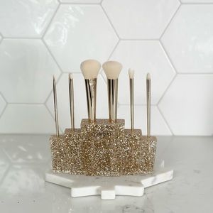 Sephora Make Up Brushes and Holder